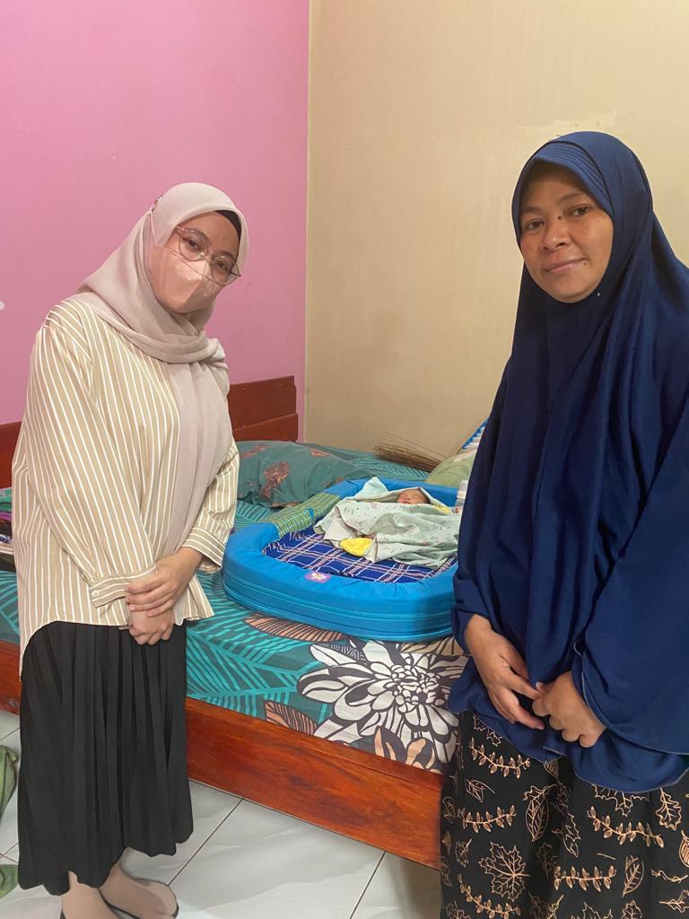 Selamat datang ke dunia, Adik Ainun Jariyah! [Kunjungan Kedua Bersama Ibu Sumarni]